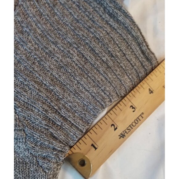 Sweater Dress A-List Size Medium Gray Stretchy Button Neckline Pockets RN57911 - Picture 11 of 15